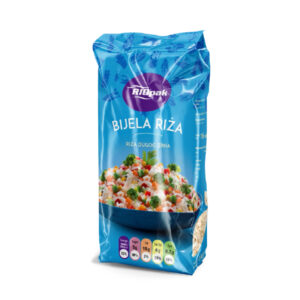 White long-grain rice
